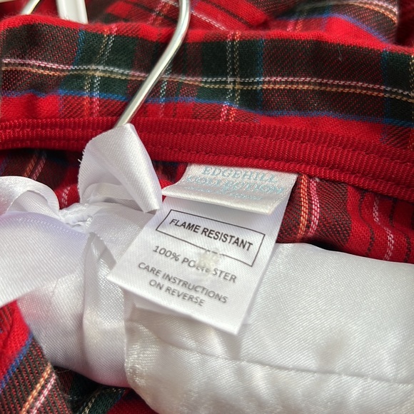 Edgehill Collection Christmas Plaid Family Matching 2 Piece Pajama Set - Picture 7 of 9
